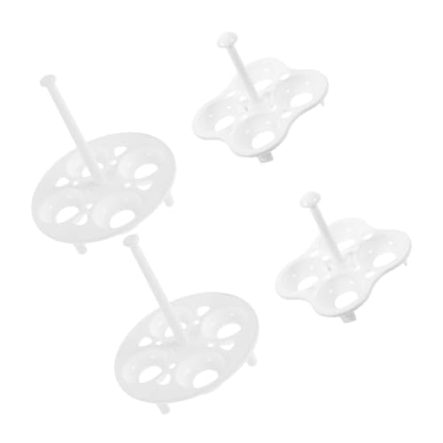 Tofficu 4個 冷蔵庫 卵 スタンド 卵 蒸し トレイ 蒸し器 バスケット 用 ポッ