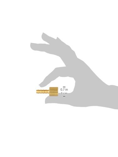 Image of inchMilton 605 1 /4 inch inch F. Solid End, 1 /4 inch inch ID Hose inch, box of 10