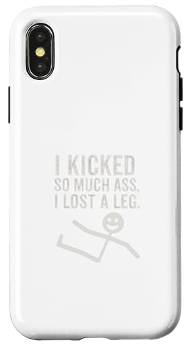 Funny Amputee Gifts Custodia per iPhone X/XS