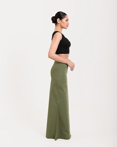 Image of I AM BY DOLLYJAIN D'coat Simple with Extender Length Adjustable for Women - 99% Cotton, 1% Lycra Stylish Lightweight Coat for Casual and Formal Wear