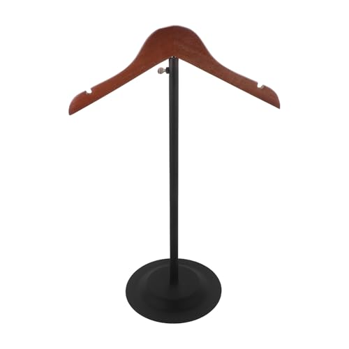 ELEOUTI Expositor Exhibiciones de Madera de Espacio y Ahorrador Diseño para Ajustable de Acero Inoxidable Camisetas Tiendas Menor