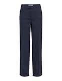 Only, Pantalon pour adolescent, coupe droite, taille moyenne, bouton et fermeture éclair