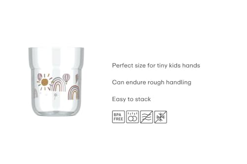 Mepal - Kinderbecher Mio Little Dutch - Becher für Kinder - Kinderbecher ab 9 Monaten - Spülmaschinengeeignet - BPA-frei - 250 ml - Forest Friends