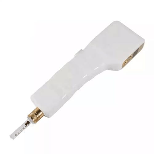 Generic Electric Serum Applicator for Face & Lips, LED Hydration Pen with Dual Tips, Adjustable Beauty Device for Skin Rejuvenation & Radiance (White)
