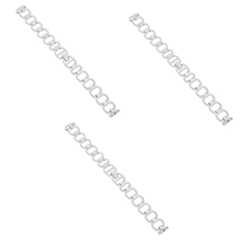 Bracelet de montre en acier inoxydable aéré pour rester élégant au bureau et en soirée