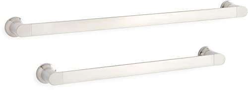 Signature Hardware 482838 Berwyn 18" Towel Bar - Brushed Nickel by Signature Hardware - Used condition - Image 4