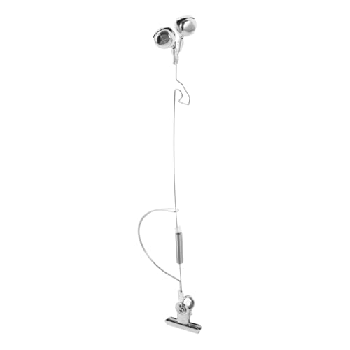 Totority Replacement Fishing Rod Alarm Bell Angling Gear Bell Stainless Steel Alert Fish Enhance Your Fishing Experience