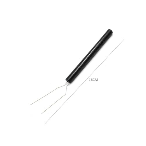 Image of 4 Pieces IC Puller IC Chip Puller 2 Claw IC Chip Extractor Electronic Component Grabber IC Extractor Tool IC Chip Remover IC Chip Clip IC Pliers Switch Puller(Black)