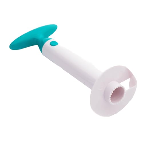 HUAJINGKEJI Cortador de piñas con agarre cómodo, herramienta de corte de textura para preparación de frutas, descorazonador de piñas