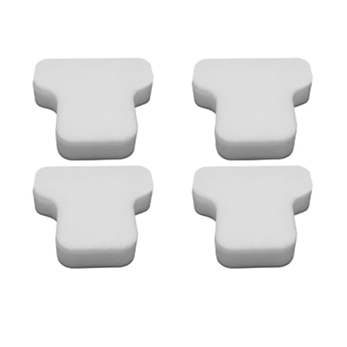 EtliN Set of 4 Sponge Filters Parts Compatible with Shark CZ250UKT Cylinder Vacuum Cleaner Replacement Robot Sweeper Spare Part