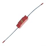 Sistema automatico di soppressione antincendio per armadi elettrici, attivazione termica 170C, dispositivo di estinzione antincendio montato su guida DIN, copertura 0,3 m3, rosso (1PCS)
