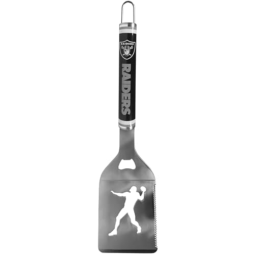 Siskiyou Sports NFL Las Vegas Raiders Steel BBQ Spatula, One Size, Team Colors