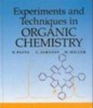 Hardcover Experiments and Techniques in Organic Chemistry Book