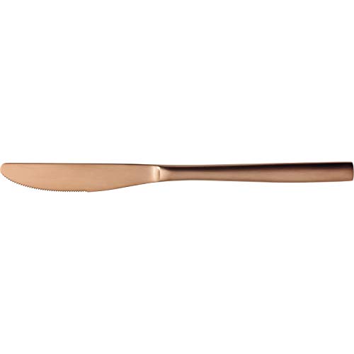 Barcelona PVD Copper Dessert Knife 202mm Length