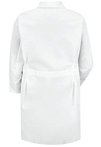 Averill's Sharper Uniforms Ladies Four Button Staff Coat, Size: Large, White