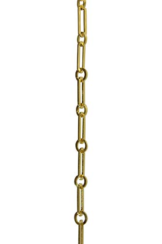Rch Hardware Ch-21-Pb-3 Brass Chandelier Chain, Polished Brass (3 Feet) #TOP2