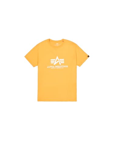 Image of Alpha Industries Basic T-Shirt for Men Tangerine