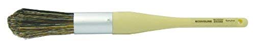 Image of Weiler 25222 1 inch Thickness, Tampico Fill, Steel Ferrule, Professional Economy Parts Cleaning Brush With Plain Foam Handle