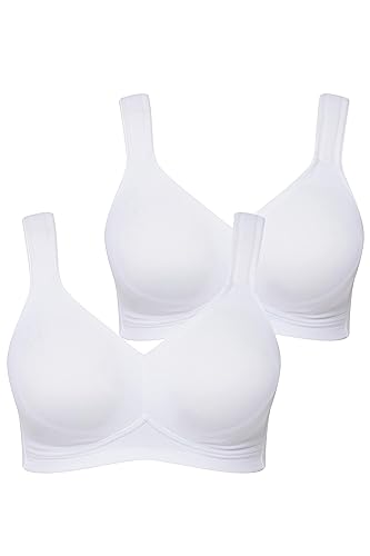 Soutiens-gorge sans armatures Ulla Popken anti-irritation en microfibre grande taille 125B