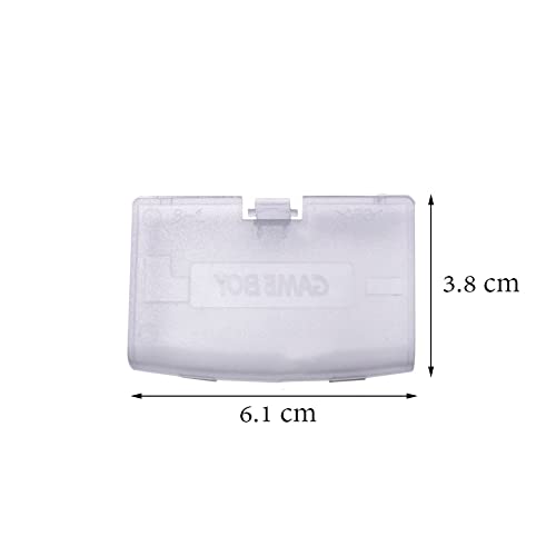 Clear Purple Battery Cover Case Back Door Part For Nintendo Gameboy Advance Gba #TOP1