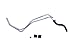 Sunsong 3402933 Power Steering Return Line Hose Assembly