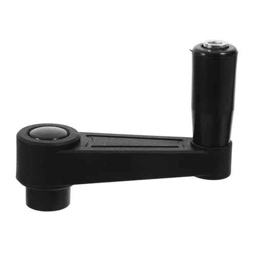 SOLUSTRE Machine Handwheel Round Handle for Milling Machine Black Nylon Construction Precision Adjustment