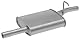 HELLA 8LB 366 020-551 Vorschalldämpfer - Easy2Fit® Kit - vorne - einteilig - Set mit Anbauteilen - für u.a. DACIA DUSTER