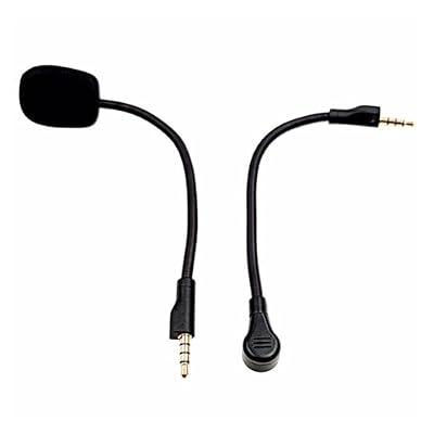 Replacement Game Mic for Steelseries Arctis 1 Headphones Detachable Microphone Boom for Gaming Headsets PS4 Pro PS5 Xbox One X Computer PC Mac 3.5mm Jack Noise Cancelling