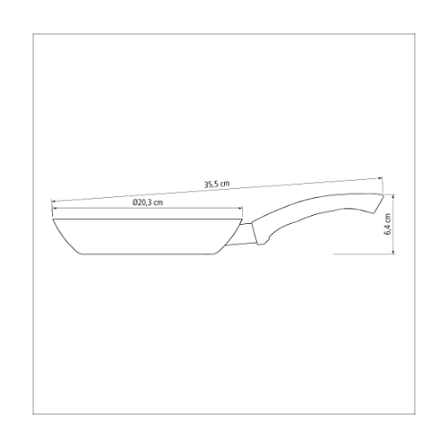Frigideira De Alumínio Com Revestimento Interno De Antiaderente Tramontina Vermelho Pequeno
