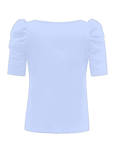 Image of Shasmi Women's Polyester Solid Slim Fit T-Shirt