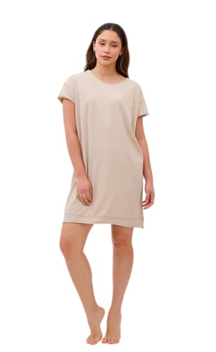 Camila Organic Pima Cotton T-Shirt Dress &...