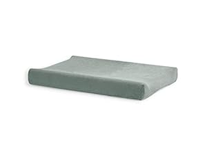 Jollein 550-503-00095 - Funda De Cambiador Rizo 50X70Cm Color Verde Ceniza