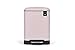 Poubelle Salle de bain à pédale Acier Inox Les Collectors n°678 Rose, Capacité 6L, Compacte, Pratique, Seau intérieur Amovible, Elégant Finition Mat, Résistante, Fermeture Couvercle silencieuse