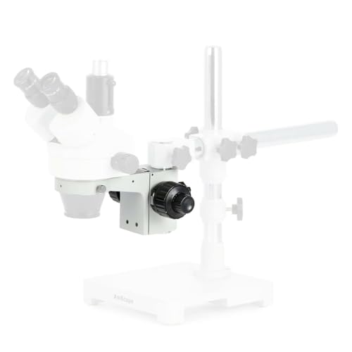 Image of AmScope - Focusing Block with Coarse and Fine Focus, 76mm Collar, 32mm Tube Mount for Stereo and Other Microscopes (76mm Mount) - FR-A6