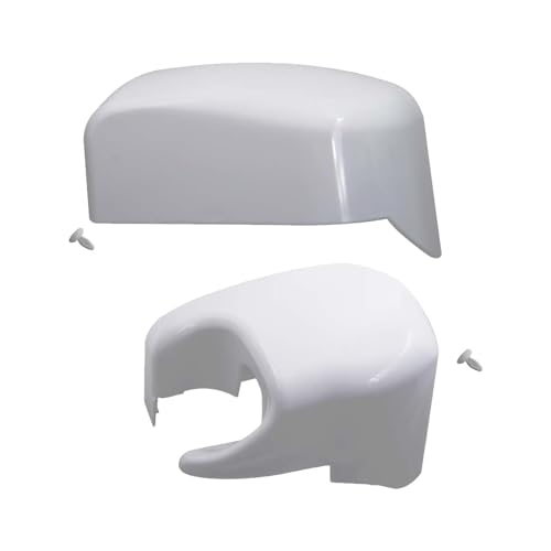 Fiamma F45iモーターホームオーニングアウターエンドキャップカバー左右に対応 - ポーラーホワイト 98655-014 + 04274-01C 右利き用