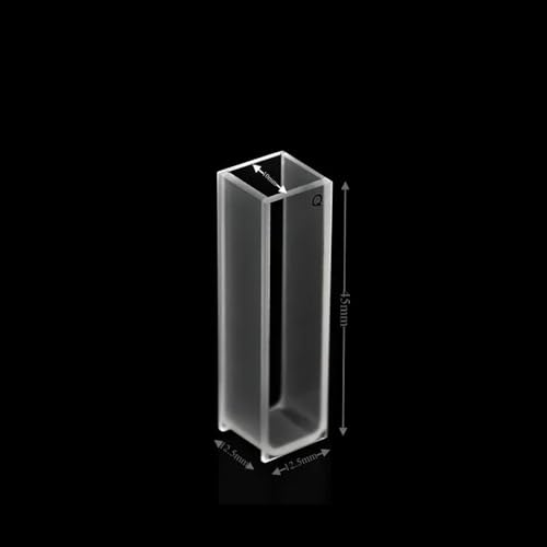 Cuvette à quartz 3.5 ml pour échantillon liquide et spectromètre