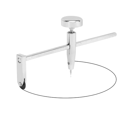 Drywall Circle Cutter, Adjustable Circle Cutter Stainless Steel Drywall Cutting Tool Replaceable Cutting Blade, for Cutting Clean Circles in Dry Wall Material