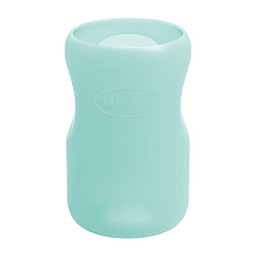 Image of Dr. Brown's Wide Neck Glass Bottle Sleeve, Mint, 9 Ounce