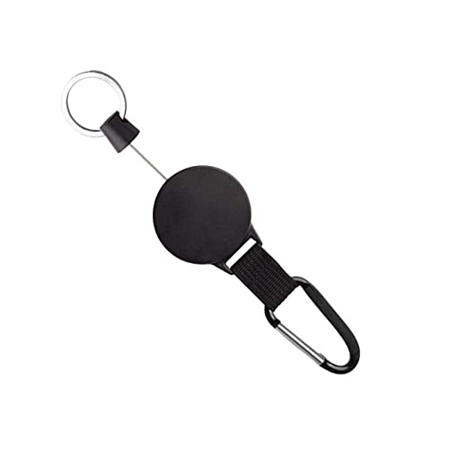 Tragbarer einziehbarer Schlüsselanhänger Schlüsselanhänger Schlüsselhalter Kartenhalter Schlüsselrolle 100 cm Zugschnur Schlüsselanhänger Heavy Cover