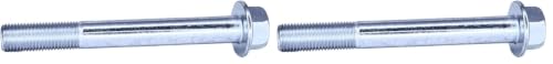 Image of M12-1.25 x 100mm ISO Grade 10.9 Hex Flange Bolt - JIS B1189, Partially Threaded, Japanese Industry Standard Hardware (1pc) (Pack of 2)