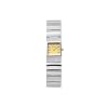 Breda 'Groove' Silver and Metal Bracelet Watch, 16MM
