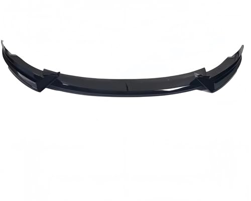 Alerón de parachoques delantero premium negro brillante para Tesla Model 3