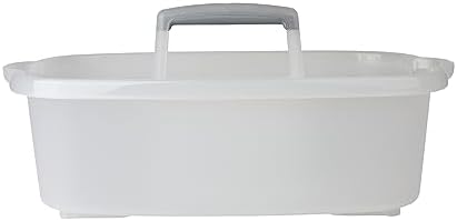 Casabella Plastic Caddy for 4 Gallon Rectangular Bucket (Translucent)