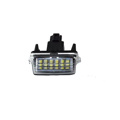 Luces matrícula Toyota Corolla y Prius C Viajes nocturnos seguros