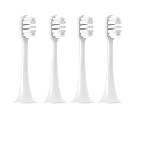�����p�u���V�w??�b�h�AXIAOMI T300/T500/T700 �ɑΉ� 4 �� Sonic Tooth �\�t�g�уL���b�v�^��p�b�P�[�W�m�Y��(4White)