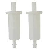 JRSHOME 2 PCS 398319 3/8 Inch Inline Fuel Filter for Mercury 35-802128A1(Upgraded)