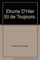 Etrurie d'Hier Et de Toujours 280170184X Book Cover