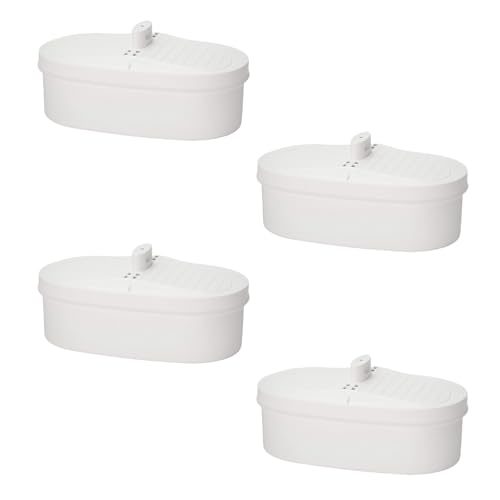 ZaKaBox 4 Pack Replacement Water Filter Cartridge for Waterdrop WD-PF-01A Plus Compatible with WD-WFD-24/40 WD-PT-04/05/07 5-Stage Pitcher Filter with Coconut Carbon & Carbon Fiber Lasts 3 Months