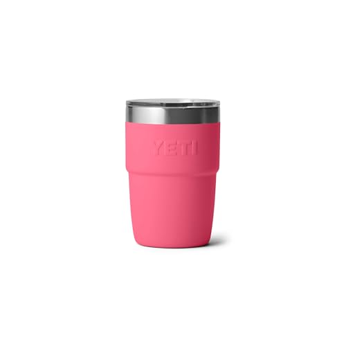 YETI Rambler 8 oz Insulated Coffee Mug with Lid - Stackable Double-Wall Vacuum Insulated Coffee Cup - DuraSip Ceramic Lining - Barista-Friendly Design - Stainless Steel - Dishwasher Safe - image 6