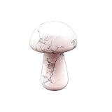  TZNLTPFY Magnifique Paquet de 1 Paquet de Pierres polies en Forme de Champignon, Grande Urine Verte Naturelle, Rose, Cristal DINZHHENGYIN (Color : White Turquoise)
